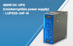 480W DC-UPS (Uninterruptible power supply) - LUPS20-24F-N